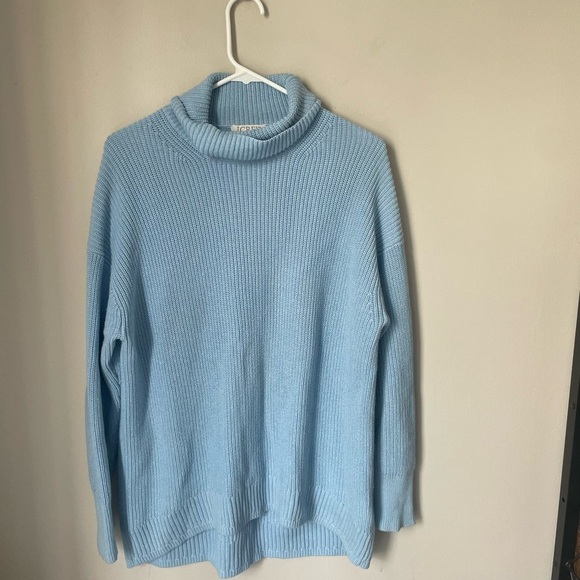 J. Crew Sweaters - J. Crew Blue Turtleneck Sweater Soft Cozy Fit